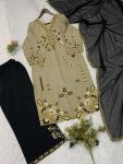 MOST PICKED ROMAN EMBROIDERY WORK TOP PALAZZO WITH DUPATTA CASUAL WEAR WHOLESALE PRICE ETHNIC GARMENT (5)