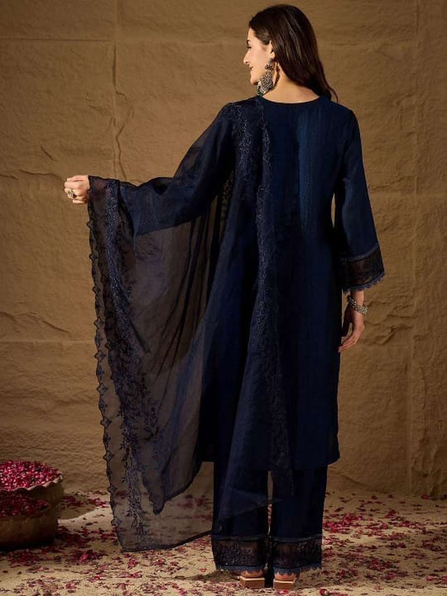 NEW AEEIVAL VICHITRA SILK TOP BOTTOM WITH DUPATTA DAILY WEAR WHOLESALE PRICE ETHNIC GARMENT (11)