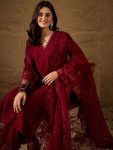 NEW AEEIVAL VICHITRA SILK TOP BOTTOM WITH DUPATTA DAILY WEAR WHOLESALE PRICE ETHNIC GARMENT (2)
