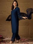 NEW AEEIVAL VICHITRA SILK TOP BOTTOM WITH DUPATTA DAILY WEAR WHOLESALE PRICE ETHNIC GARMENT (10)