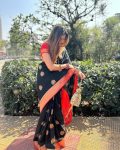 RICH LOOK BANARASI SOFT SILK MINIMALISTIC DESIGN WORK SAREE WITH UNSTITCHED BLOUSE CASUAL WEAR WHOLESALE PRICE ETHNIC GARMENT (8)