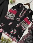 RICH LOOK CRAPE SILK SEQUENCE EMBROIDERY WITH CUT WORK TOP PALAZZO WITH DUPATTA FESTIVAL WEAR WHOLESALE PRICE ETHNIC GARMENT (12)