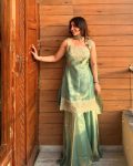 RICH LOOK FANDY SILK SEQUENCE EMBROIDERY TOP PALAZZO WITH DUPATTA WEDDING WEAR WHOLESALE PRICE ETHNIC GARMENT (5)
