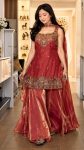 TRENDING FRENDY SILK BIDS HAND WORK WITH SEQUENCE MULTI NEEDLE EMBROIDERY AND ZARI WORK TOP PALAZZO WITH DUPATTA CASUAL WEAR WHOLESALE PRICE ETHNIC GARMENT (6)