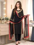 TRENDING PURE MUL CHANDHERI EMBROIDERY SEQUENCE WORK TOP BOTTOM WITH DUPATTA DAILY WEAR WHOLESALE PRICE ETHNIC GARMENT (5)