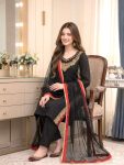 TRENDING PURE MUL CHANDHERI EMBROIDERY SEQUENCE WORK TOP BOTTOM WITH DUPATTA DAILY WEAR WHOLESALE PRICE ETHNIC GARMENT (5)