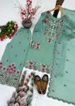 TRENDING ROMAN SILK EMBROIDERY SEQUENCES AND FANCY CUT WORK TOP PALAZZO WITH DUPATTA FESTIVAL WEAR WHOLESALE PRICE ETHNIC GARMENT (25)