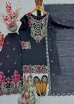 TRENDING ROMAN SILK EMBROIDERY SEQUENCES AND FANCY CUT WORK TOP PALAZZO WITH DUPATTA FESTIVAL WEAR WHOLESALE PRICE ETHNIC GARMENT (16)