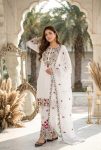 TRENDING ROMAN SILK EMBROIDERY SEQUENCES AND FANCY CUT WORK TOP PALAZZO WITH DUPATTA FESTIVAL WEAR WHOLESALE PRICE ETHNIC GARMENT (35)