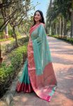 1ATTRACTIVE-KANCHIPURAM-TISSUE-ZARI-WEAVING-WORK-SAREE-WITH-UNSTITCHED-BLOUSE-FESTIVAL-WEAR-WHOLESALE-PRICE-ETHNIC-GARMENT-6.jpg
