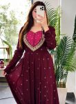 ATTRACTIVE-GEORGETTE-SILK-THREAD-EMBROIDERY-SEQUENCE-WITH-CODING-WORK-GOWN-WITH-DUPATTA-FESTIVE-WEAR-WHOLESALE-PRICE-ETHNIC-GARMENT-4.jpg