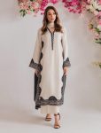 DESIGNER BISCUIT SLUB THREAD WORK  TOP PALAZZO WITH DUPATTA WHITE