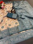 DESIGNER-TISSUE-SILK-TRIPLE-WEAVING-COPPER-ZARI-SAREE-WITH-UNSTITCHED-BLOUSE-CASUAL-WEAR-WHOLESALE-PRICE-ETHNIC-GARMENT-5.jpg