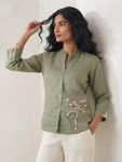 MODERN LINEN COTTON KODI WORK TOP PISTA