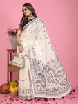 NEW-ARRIVAL-LINEN-COTTON-PRINTED-WORK-SAREE-WITH-UNSTITCHED-BLOUSE-CASUAL-WEAR-WHOLESALE-PRICE-ETHNIC-GARMENT-1.jpg