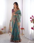 NEW-ARRIVAL-LINEN-TISSUE-SILK-PRINT-WORK-SAREE-WITH-UNSTITCHED-BLOUSE-FESTIVE-WEAR-WHOLESALE-PRICE-ETHNIC-GARMENT-1.jpg