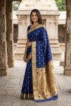 2NEW ARRIVAL PAITHANI SILK ZARI WEAVING WORK SAREE WITH UNSTITCHED BLOUSE FESTIVE WEAR WHOLESALE PRICE ETHNIC GARMENT (8)