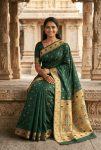 3NEW ARRIVAL PAITHANI SILK ZARI WEAVING WORK SAREE WITH UNSTITCHED BLOUSE FESTIVE WEAR WHOLESALE PRICE ETHNIC GARMENT (12)