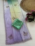 4BOLLYWWOD PURE FENDY SATIN DIGITAL PRINTS AND JARKAN DIAMOND WORK SAREE WITH UNSTITCHED BLOUSE WEDDING WEAR WHOLESALE PRICE ETHNIC GARMENT (12)
