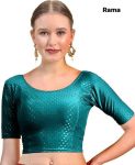 6NEW ARRIVAL DABBY COTTON LYCRA SELF DOTTED WORK STITCHED BLOUSE DAILY WEAR WHOLESALE PRICE ETHNIC GARMENT (26)