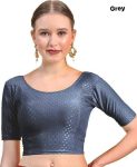 8NEW ARRIVAL DABBY COTTON LYCRA SELF DOTTED WORK STITCHED BLOUSE DAILY WEAR WHOLESALE PRICE ETHNIC GARMENT (28)