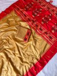 ATTRACTIVE-HANDLOOM-SILK-ZARI-WEAVING-WOVEN-CONTRAST-MUNIYA-BORDER-SAREE-WITH-UNSTITCHED-BLOUSE-FESTIVAL-WEAR-WHOLESALE-PRICE-ETHNIC-GARMENT-15.jpg