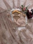 ATTRACTIVE NET THREAD & SEQUENCE EMBROIDERY WORK SAREE WITH UNSTITCHED BLOUSE PARTY WEAR WHOLESALE PRICE ETHNIC GARMENT (2)