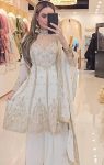 DESIGNER CHINON SILK EMBROIDERY SEQUENCE CODING WORK TOP PALAZZO WITH DUPATTA FESTIVE WEAR WHOLESALE PRICE ETHNIC GARMENT (8)