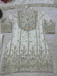 DESIGNER CHINON SILK EMBROIDERY SEQUENCE CODING WORK TOP PALAZZO WITH DUPATTA FESTIVE WEAR WHOLESALE PRICE ETHNIC GARMENT (8)