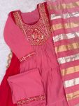 DESIGNER-MUL-CHANDERI-MULTI-THREAD-EMBROIDERY-WITH-BEADS-WORK-ANARKALI-TOP-BOTTOM-WITH-DUPATTA-FESTIVE-WEAR-WHOLESALE-PRICE-ETHNIC-GARMENT-7.jpg