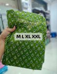 FASHIONABLE PREMIUM COTTON PRINT WORK TOP LEHENGA WITH DUPATTA RECEPTION WEAR WHOLESALE PRICE ETHNIC GARMENT (3)