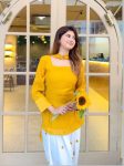 LUXURY PURE MUL CHANDERI EMBROIDERY THREAD WORK TOP BOTTOM WITH DUPATTA DAILY WEAR WHOLESALE PRICE ETHNIC GARMENT (8)