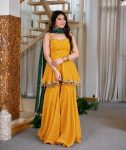 MODERN-GEORGETTE-BANDHEJ-PRINT-WITH-FANCY-LACE-WITH-HANGING-LATKAN-WORK-KEDIYA-STYLE-TOP-PALAZZO-WITH-DUPATTA-WEDDING-WEAR-WHOLESALE-PRICE-ETHNIC-GARMENT-1.jpg