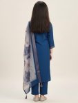 MOST PICKED COTTON BLEND EMBROIDERY KID’S TOP BOTTOM WITH DUPATTA FESTIVAL WEAR WHOLESALE PRICE ETHNIC GARMENT (15)
