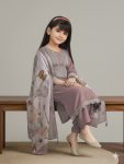 MOST PICKED COTTON BLEND EMBROIDERY KID’S TOP BOTTOM WITH DUPATTA FESTIVAL WEAR WHOLESALE PRICE ETHNIC GARMENT (9)