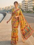 NEW-ARRIVAL-CHINON-SILK-PRINTED-MIRROR-HANDWORK-PIPING-BORDER-SAREE-WITH-UNSTITCHED-BLOUSE-FESTIVE-WEAR-WHOLESALE-PRICE-ETHNIC-GARMENT-3.jpg