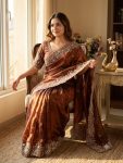 NEW-ARRIVAL-SOFT-TWO-TONE-SPACE-SILK-SEQUENCE-AND-ZARI-EMBROIDERY-WORK-SAREE-WITH-STITCHED-BLOUSE-WEDDING-WEAR-WHOLESALE-PRICE-ETHNIC-GARMENT-3.jpg