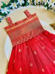 TRADITOIONAL-PAITHANI-SILK-PAITHANI-WEAVING-WITH-SCALLOPED-LACE-WORK-KIDS-GOWN-WITH-KOTI-FESTIVAL-WEAR-WHOLESALE-PRICE-ETHNIC-GARMENT-1.jpg