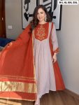 TRENDING PREMIUM MUL CHANDERI INTRICATE & JACQUARD WIVING TOP PALAZZO AND DUPATTA DAILY WEAR WHOLESALE PRICE ETHNIC GARMENT (2)