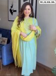 TRENDING PREMIUM MUL CHANDERI INTRICATE & JACQUARD WIVING TOP PALAZZO AND DUPATTA DAILY WEAR WHOLESALE PRICE ETHNIC GARMENT (5)