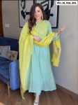 TRENDING PREMIUM MUL CHANDERI INTRICATE & JACQUARD WIVING TOP PALAZZO AND DUPATTA DAILY WEAR WHOLESALE PRICE ETHNIC GARMENT (5)